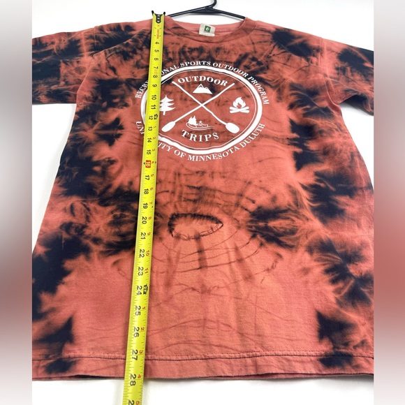 University of Duluth Sports T-Shirt, Medium, Organic Cotton, Tie Dye, Academic - Picture 3 of 7